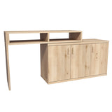 テレビ台 コーナー 伸縮 L字 デスク | T+D 105W扉