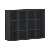 コミック ディスプレイ ラック | H-001 4×3/D25 木目