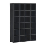 本棚 ラック 大容量 収納 オフィス家具 シェルフ | H-001 4×6/D30 木目