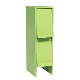 本棚 フラップ扉 扉付き収納 ブックシェルフ | arne flap 1×2/D40 aino