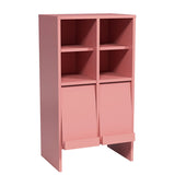 収納棚 キャビネット 扉付き収納 ラック | arne flap 2×2open上/D40 aino