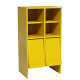 収納棚 キャビネット 扉付き収納 ラック | arne flap 2×2open上/D40 aino