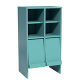 収納棚 キャビネット 扉付き収納 ラック | arne flap 2×2open上/D40 aino