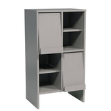 本棚 フラップ扉 扉付き収納 | arne flap 2×2openクロス/D40 aino