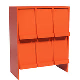 収納棚 キャビネット 扉付き収納 本棚 | arne flap 3×2/D40 aino