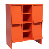 サイドボード フラップ扉 キャビネット | arne flap 3×2open縦/D40 aino