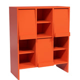 収納棚 キャビネット 扉付き収納 | arne flap 3×2openクロス/D40 aino