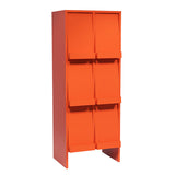 サイドボード フラップ扉 ブックシェルフ 扉付き収納 | arne flap 2×3/D40 aino