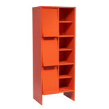 収納棚 ラック 扉付き収納 キャビネット | arne flap 2×3open縦/D40 aino