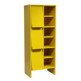 収納棚 ラック 扉付き収納 キャビネット | arne flap 2×3open縦/D40 aino