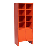 キャビネット タオル収納 洗面所収納 ブックシェルフ | arne flap 2×3open上/D40 aino