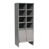 キャビネット タオル収納 洗面所収納 ブックシェルフ | arne flap 2×3open上/D40 aino