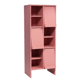 サイドボード フラップ扉 マルチ収納 書棚 | arne flap 2×3openクロス/D40 aino