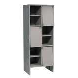 サイドボード フラップ扉 マルチ収納 書棚 | arne flap 2×3openクロス/D40 aino