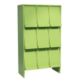 本棚 フラップ扉 マガジンラック A4書類収納 | arne flap 3×3/D40 aino