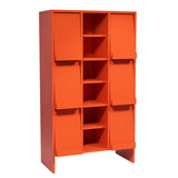 収納棚 キャビネット ブックシェルフ リビング収納 | arne flap 3×3open縦/D40 aino