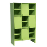 本棚 フラップ扉 収納家具 扉付き収納 | arne flap 3×3openクロス/D40 aino