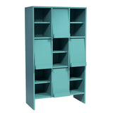 本棚 フラップ扉 収納家具 扉付き収納 | arne flap 3×3openクロス/D40 aino