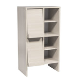 タオル収納 ランドリーラック 収納キャビネット | arne flap 2×2open縦/D40 whitewood