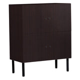 収納家具 キャビネット | arne 80L cabi 木目