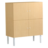 収納家具 キャビネット | arne 80L cabi 木目