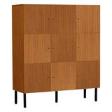 キャビネット 扉付き | arne 120M cabi 木目