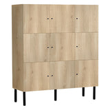 キャビネット 扉付き | arne 120M cabi 木目