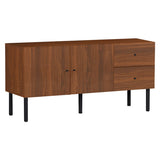 ローボード テレビ台 | arne 120LTV+C 木目