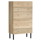 サイドチェスト オフィス収納 | arne 80Mチェスト 木目