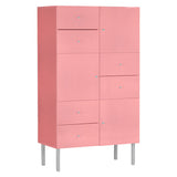 多機能キャビネット 扉付き収納 | aino 80M chest cabi aino