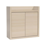 プッシュ扉 ルーター収納ボックス | Wall Router box 4040 whitewood