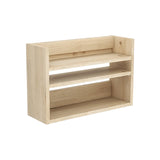 ウォールシェルフ 壁掛けラック | Mirai ウォールラックL 601540 木目