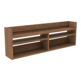 ウォールシェルフ オープンラック | Mirai ウォールラックL 1202540 木目