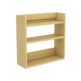 壁掛けラック ウォールシェルフ | Mirai ウォールラックL 602560 木目