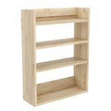 ウォールシェルフ スリムラック | Mirai ウォールラックL 602080 木目