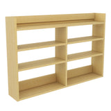 ウォールシェルフ 壁掛けラック | Mirai ウォールラックL 1202080 木目