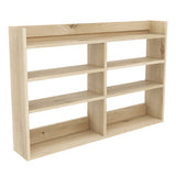 ウォールシェルフ 壁掛けラック | Mirai ウォールラックL 1202080 木目