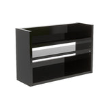 壁掛けシェルフ 収納棚 | Mirai ウォールラックL 602040 black