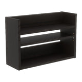 ウォールシェルフ 壁面収納 | Mirai ウォールラックL 601540 天然木突板 タモグレー