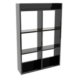 ウォールシェルフ 壁面収納家具 | Mirai ウォールラックH 8020120 black