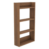 ウォールシェルフ スリムラック | Mirai ウォールラック スキマ 501590 木目