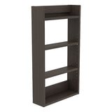 ウォールシェルフ スリムラック | Mirai ウォールラック スキマ 501590 木目