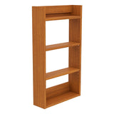 ウォールシェルフ スリムラック | Mirai ウォールラック スキマ 501590 木目