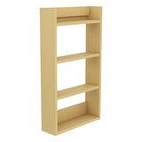 ウォールシェルフ スリムラック | Mirai ウォールラック スキマ 501590 木目