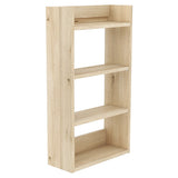 壁掛けラック ウォールシェルフ | Mirai ウォールラック スキマ 502090 木目