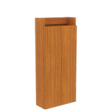 壁掛けシェルフ 壁掛けラック | Mirai ウォールラック スキマDX 401790 木目