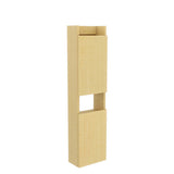 スリムシェルフ ウォールシェルフ | Mirai ウォールラック スキマDX 3015120 木目