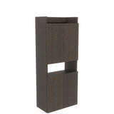 壁掛けシェルフ 壁掛けラック | Mirai ウォールラック スキマDX 5025120 木目