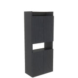 壁掛けシェルフ 壁掛けラック | Mirai ウォールラック スキマDX 5025120 木目