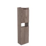 ウォールシェルフ ウォールラック | Mirai ウォールラック スキマDX 4025150 天然木突板 タモグレー